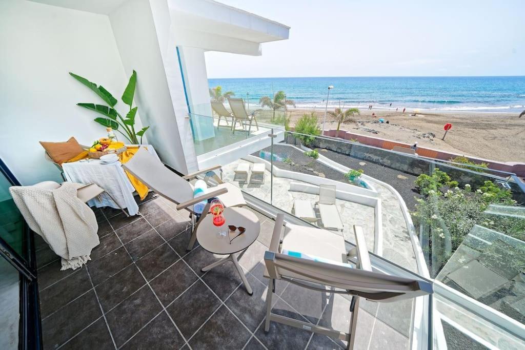 Amapola Blue Sea - Recien Reformado, Frente Al Mar Apartment San Agustín Екстериор снимка