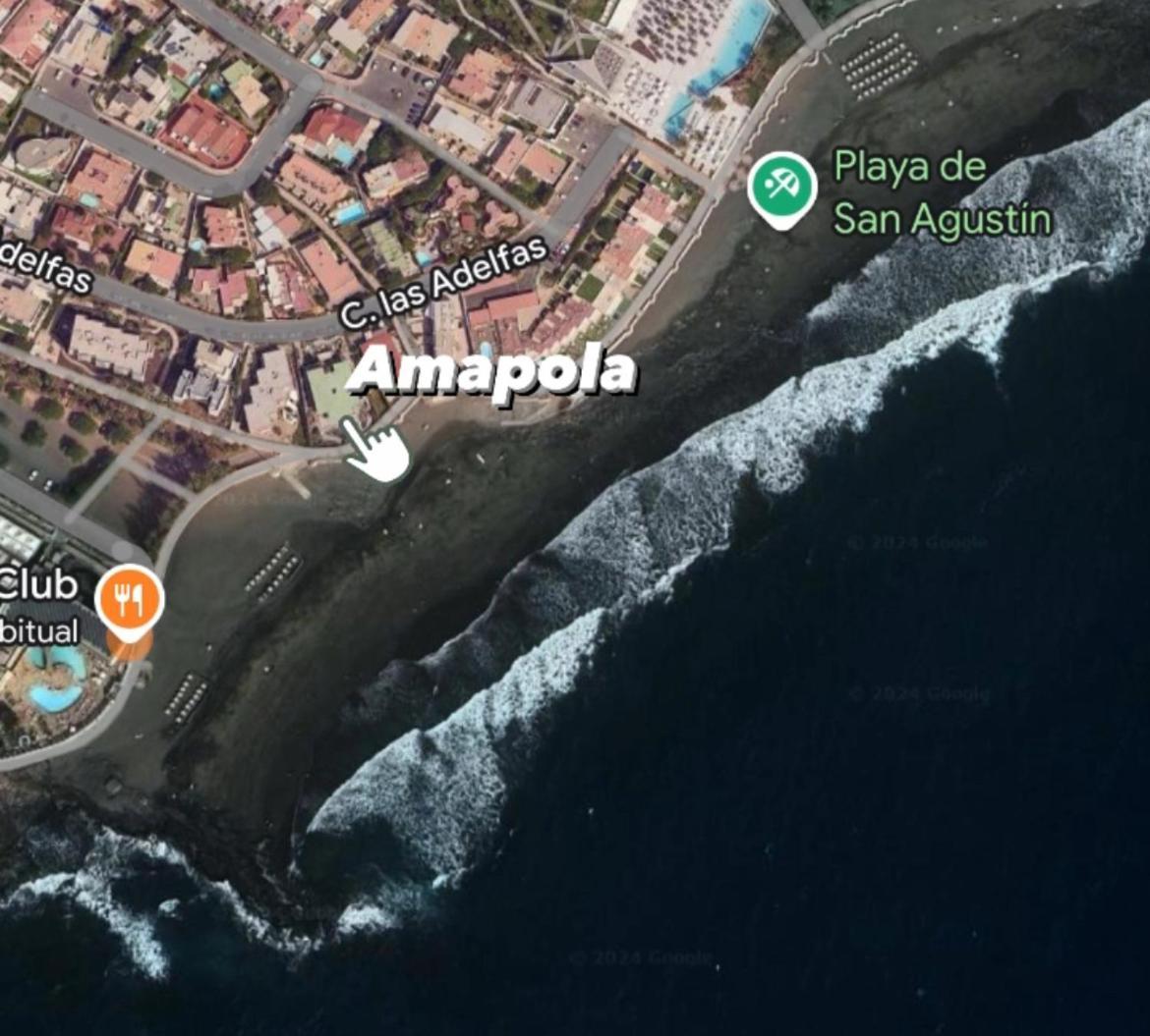 Amapola Blue Sea - Recien Reformado, Frente Al Mar Apartment San Agustín Екстериор снимка