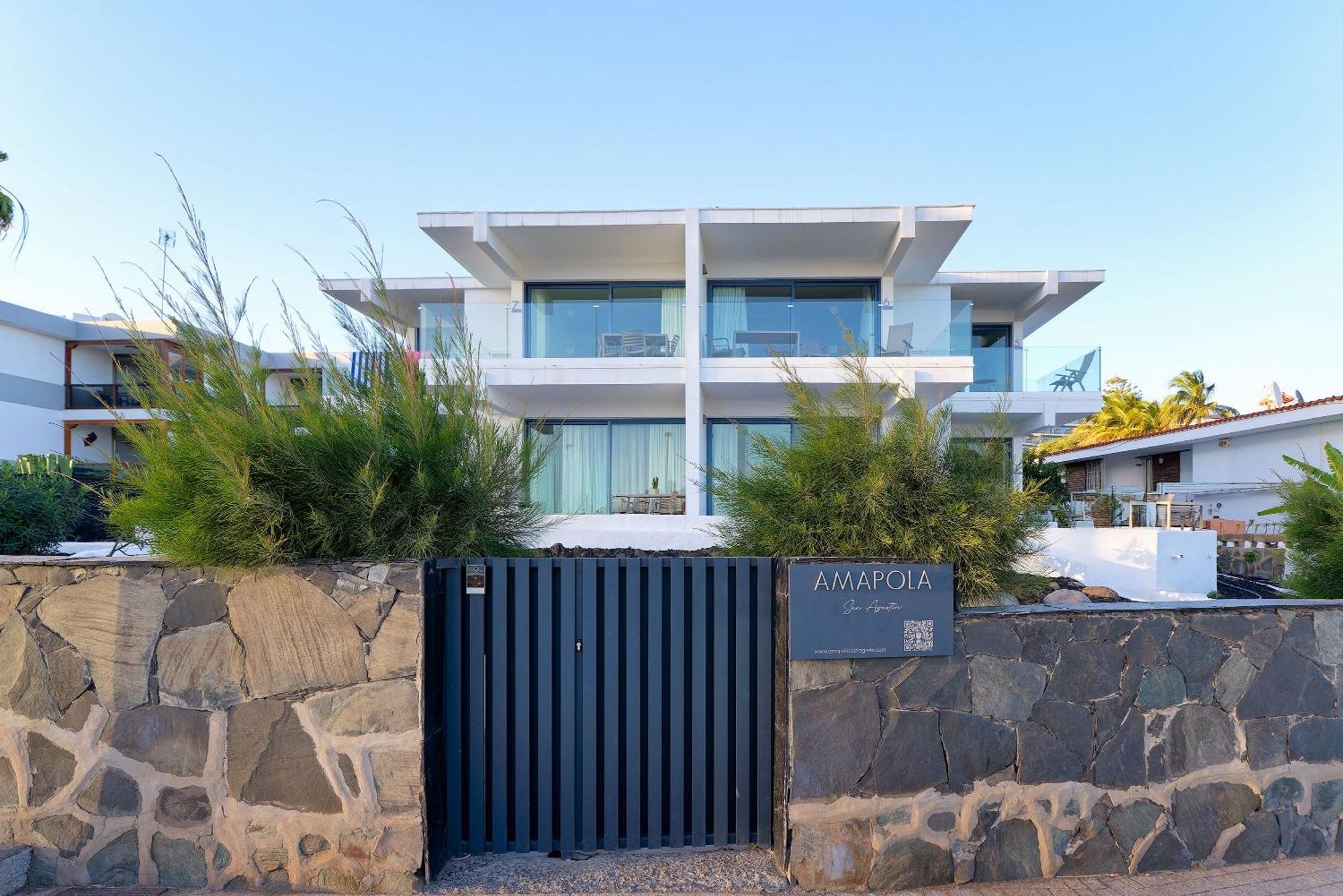 Amapola Blue Sea - Recien Reformado, Frente Al Mar Apartment San Agustín Екстериор снимка